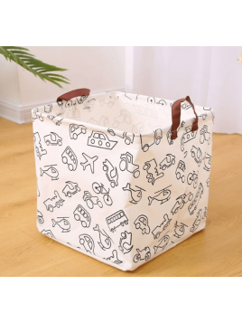 Kosz na zabawki z motywem zwierząt do przedszkola