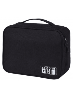 Pojemnik podróżny na kable i ładowarki