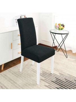 Pokrowiec na krzesło czarny mocny elastyczny