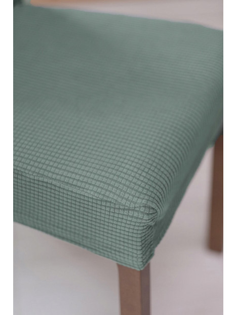 Pokrowiec na krzesło zielony elastyczny mocny