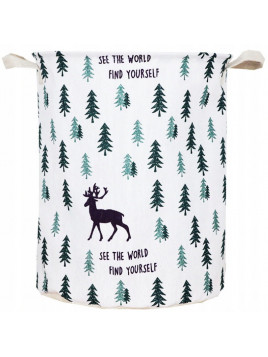 Koszyk do przechowywania - bawełniany