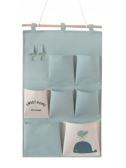 Wiszący Organizer Ścienny Z Kieszeniami Na Akcesoria dziecka