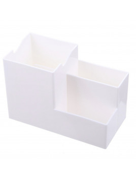 Organizer na biurko biurkowy przybornik - biały