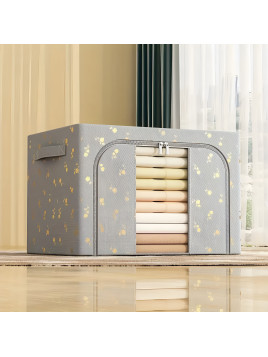 Składany Organizer Na Ubrania Z Przegrodą I Zamkiem Błyskawicznym