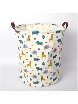 Pojemnik na zabawki dziecięce z rączkami do noszenia