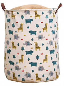 Pojemnik na zabawki dziecięce z rączkami do noszenia