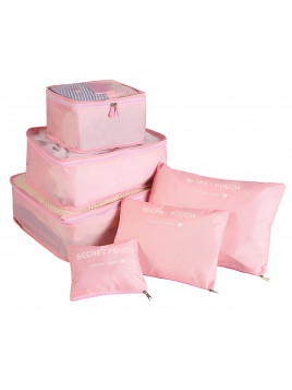 Zestaw kosmetyczek podróżnych 6 sztuk