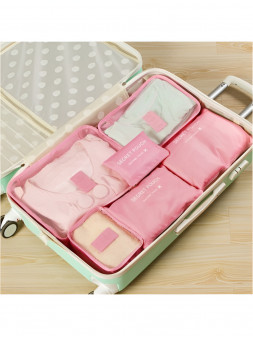 Zestaw kosmetyczek podróżnych 6 sztuk