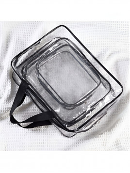 Kosmetyczki podróżne dla całej rodziny zestaw 3 sztuki