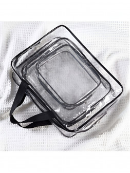 Kosmetyczki podróżne dla całej rodziny zestaw 3 sztuki