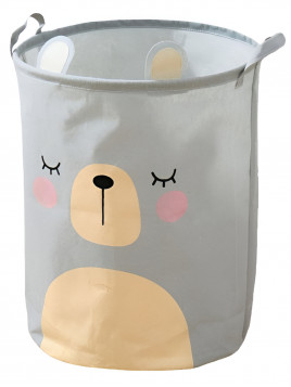 Kosz na zabawki dla dziecka ze wzorem zwierzaka