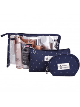 Zestaw 3 kosmetyczek podróżnych