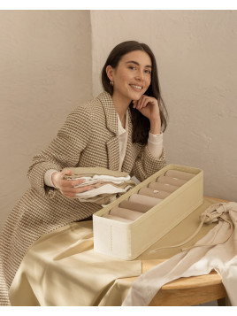 Wąski organizer na skarpetki i bieliznę do szuflady