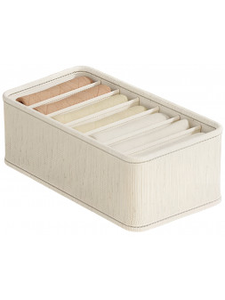 Organizer na ubrania z przegródkami beż