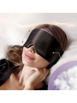 Opaska Do Spania JEDWAB Maska Zaciemniająca Regulowana Jakość PREMIUM