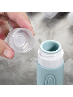 Silikonowe Butelki Podróżne Do Samolotu Bagażu Na Kosmetyki Pojemniki 100ml