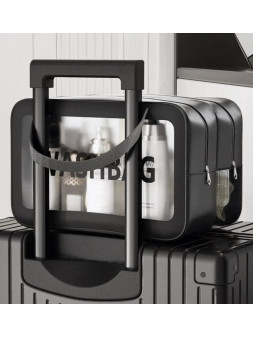 Podwójna Kosmetyczka Podróżna Organizer Podróżny Turystyczna Duża Pojemna