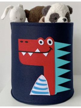 Kosz na zabawki lub na pranie - dinozaur