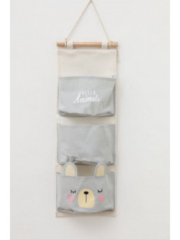 Organizer wiszący na ścianę dla dzieci