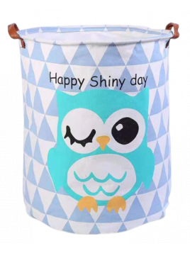 Kosz na zabawki do mieszkania dla dzieci do postawienia w pokoju dziecka